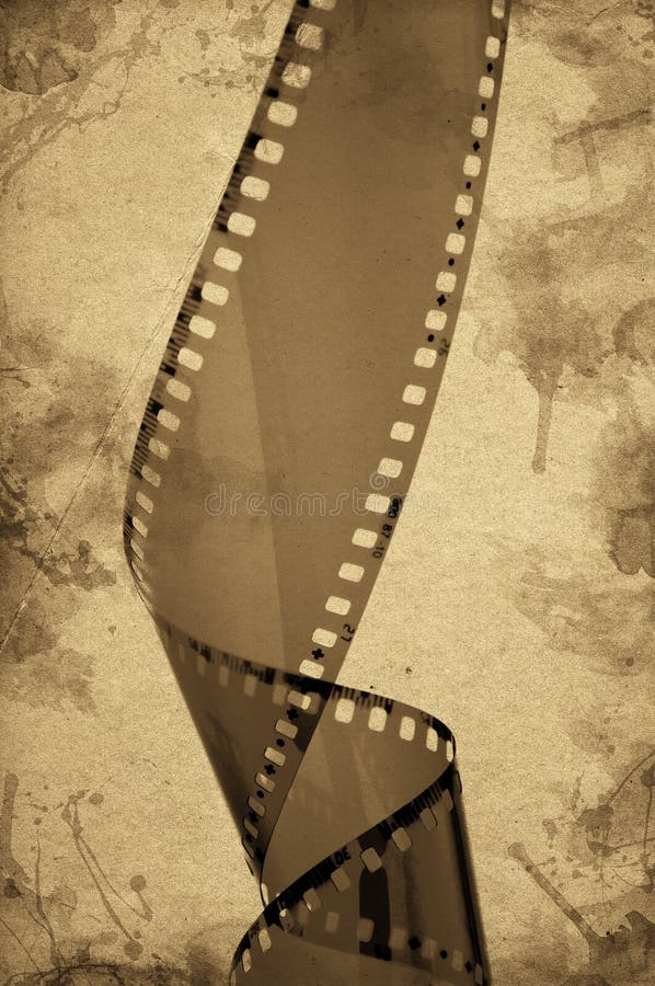 Vieille bande de film d'appareil-photo photos stock Vieille bande de film d'appareil-photo photos stock