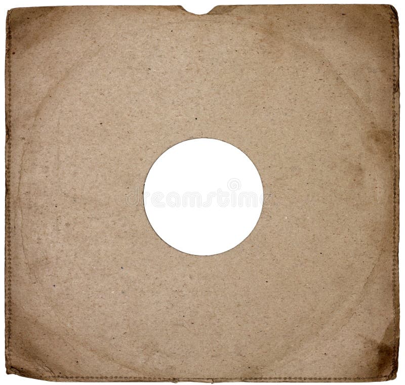 Vieille chemise record photographie stock Vieille chemise record photographie stock