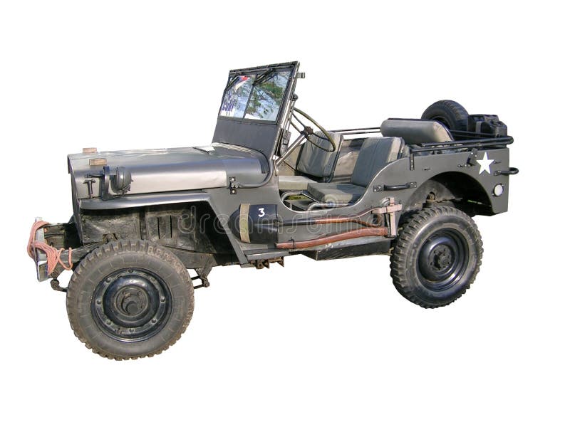 Vieille jeep photos libres de droits Vieille jeep photos libres de droits