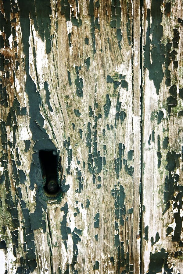 Old green door with keyhole. Old green door with keyhole