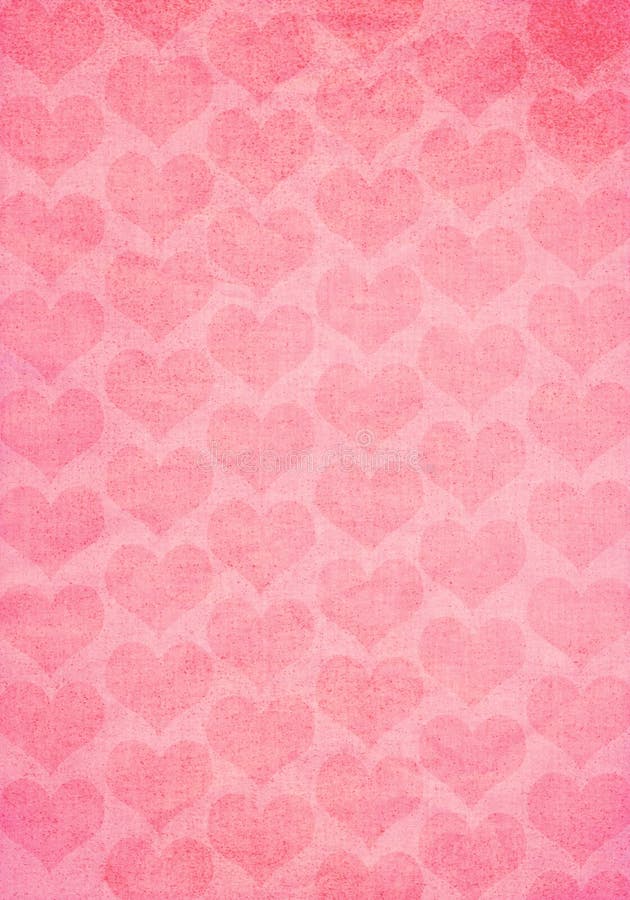 Vieille texture de papier de Valentines