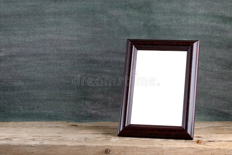 Vieille trame de photo sur la table photo stock Vieille trame de photo sur la table photo stock