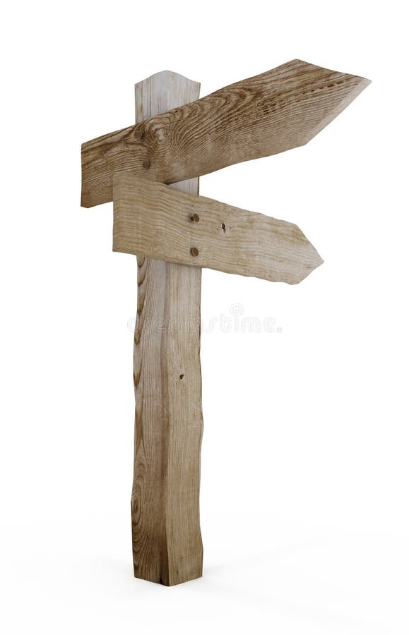 Vieja muestra de madera de la flecha libre illustration Vieja muestra de madera de la flecha libre illustration
