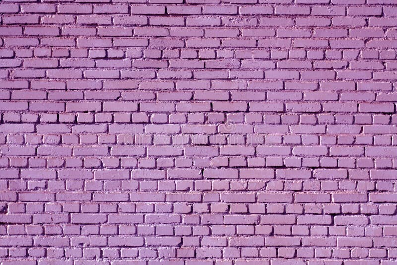 Vieja Superficie Sucia De La Pared De Ladrillo Del Color Violeta