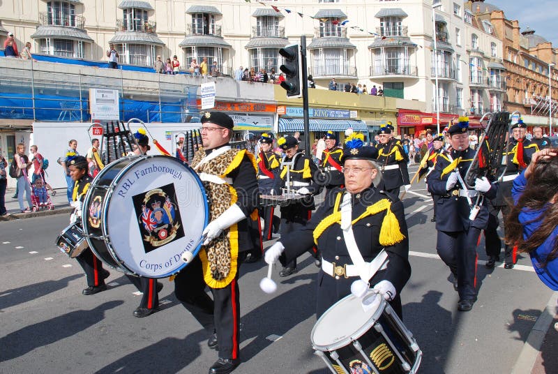 Viejo carnaval de la ciudad, Hastings fotografía de archivo libre de regalías Viejo carnaval de la ciudad, Hastings fotografía de archivo libre de regalías