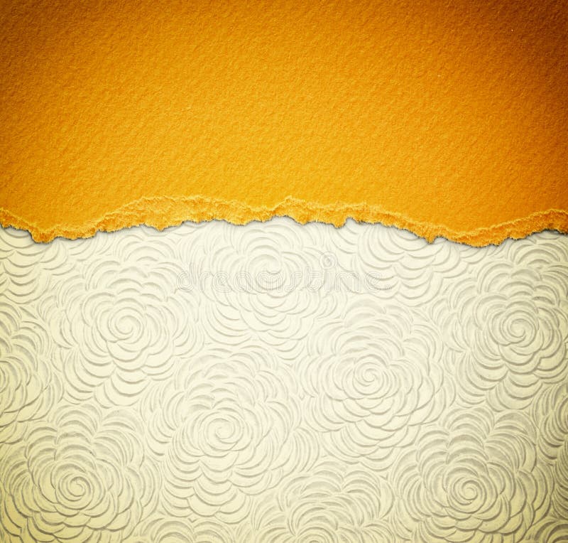 Viejo fondo de la textura de la lona con el modelo y el papel rasgado vintage amarillo fotos de archivo libres de regalías Viejo fondo de la textura de la lona con el modelo y el papel rasgado vintage amarillo fotos de archivo libres de regalías