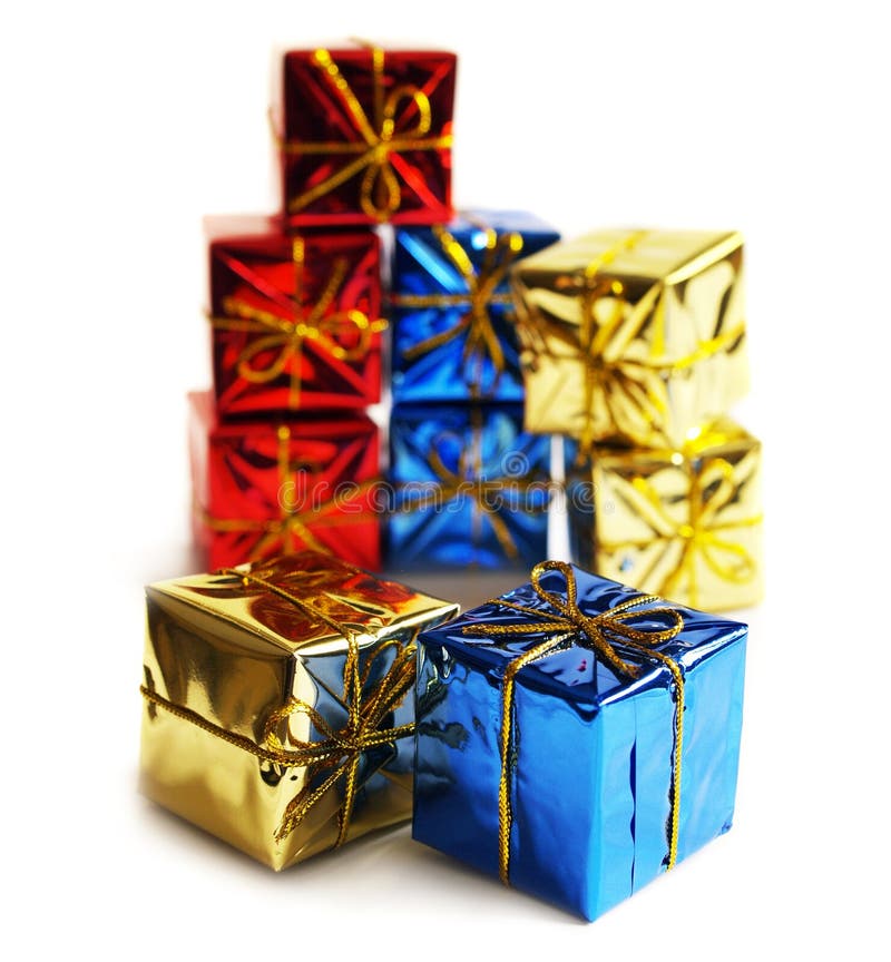 Viele Geschenke lizenzfreie stockfotos Viele Geschenke lizenzfreie stockfotos