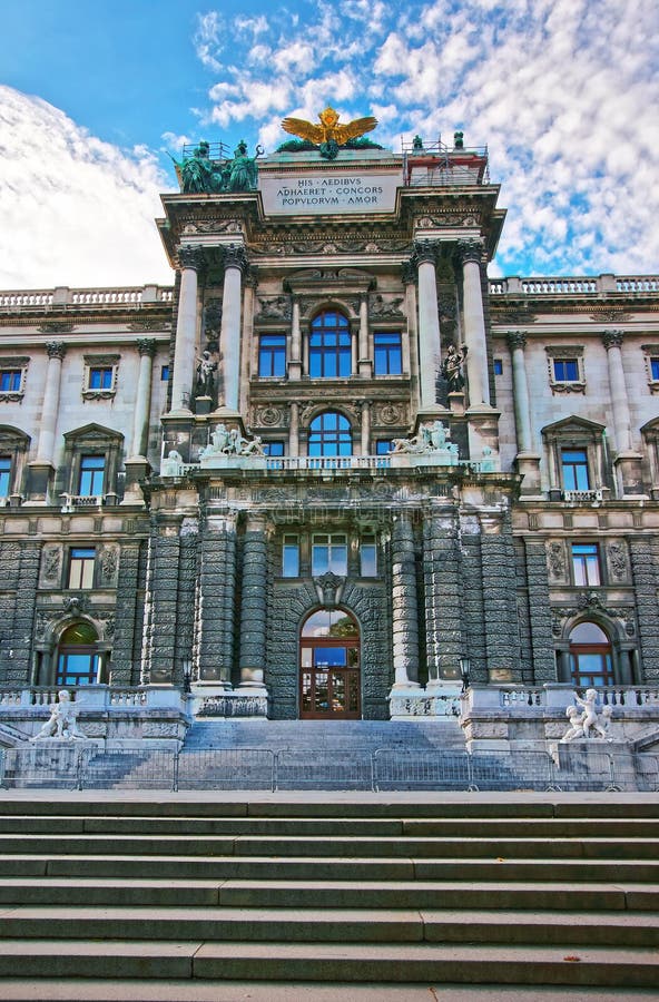 National Library of Hofburg Palace in Vienna royalty free stock image National Library of Hofburg Palace in Vienna royalty free stock image