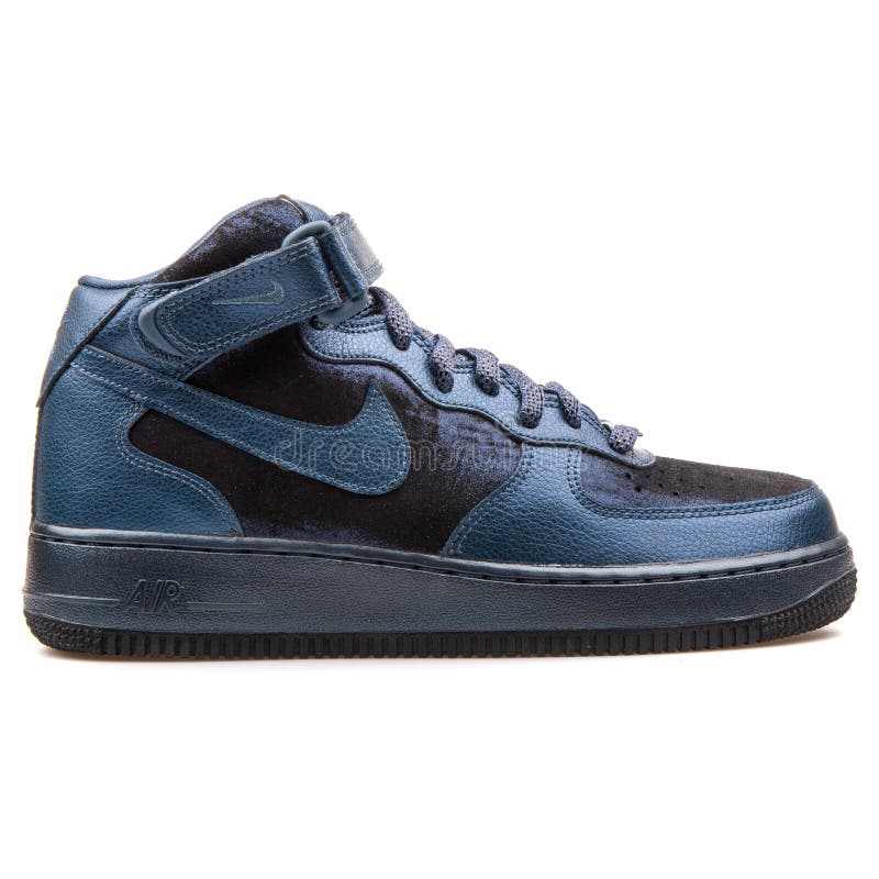 metallic blue air force ones