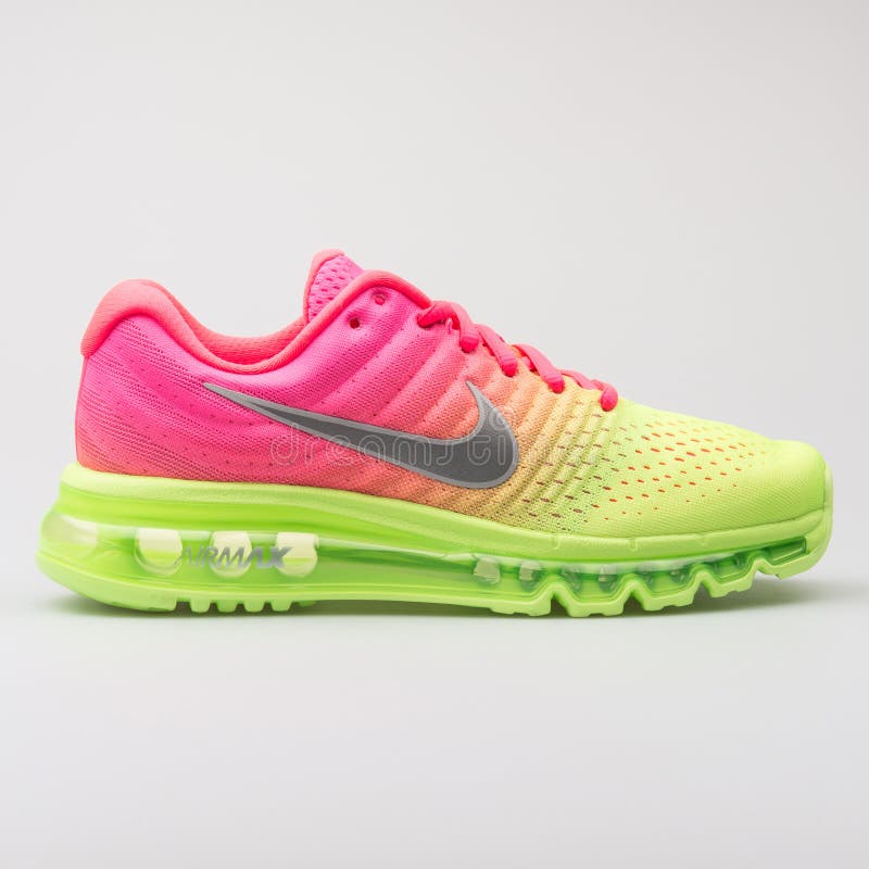 air max pink and green