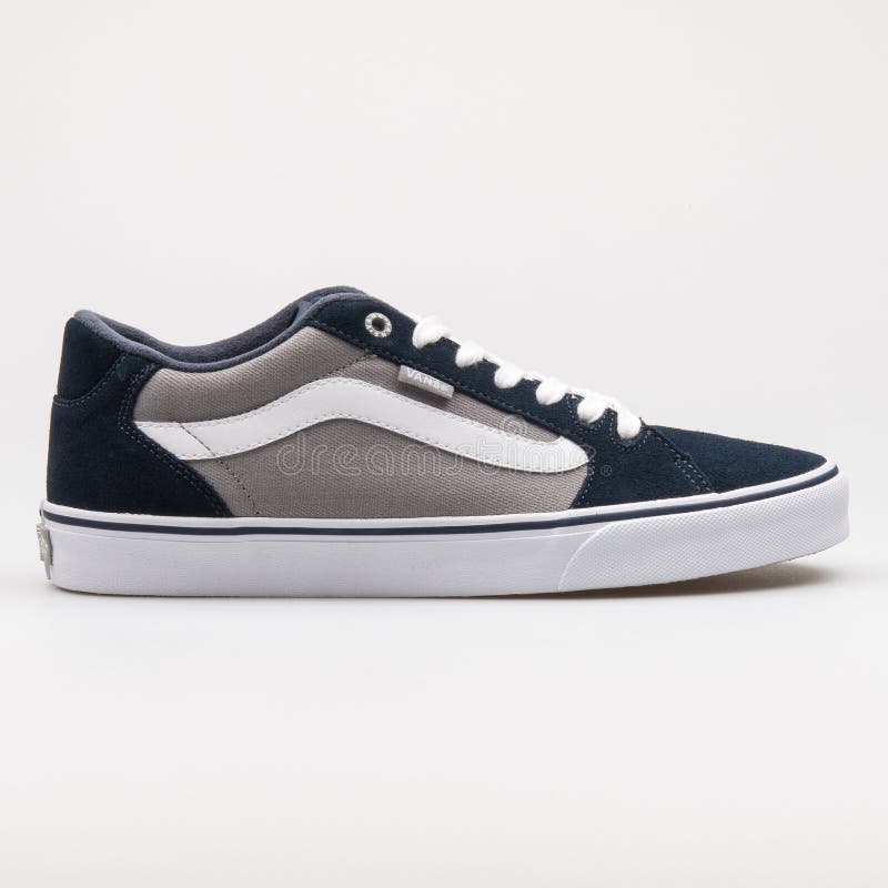 blue gray vans