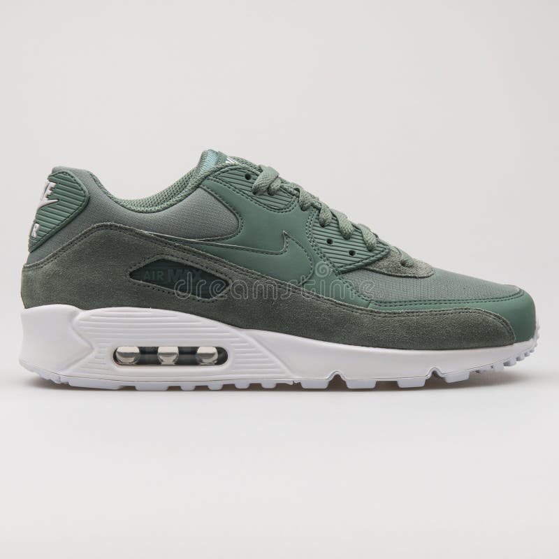 Nike Air Max 90 Essential Clay Green and White Sneaker Editorial Photo -  Image of life, nike: 181104551