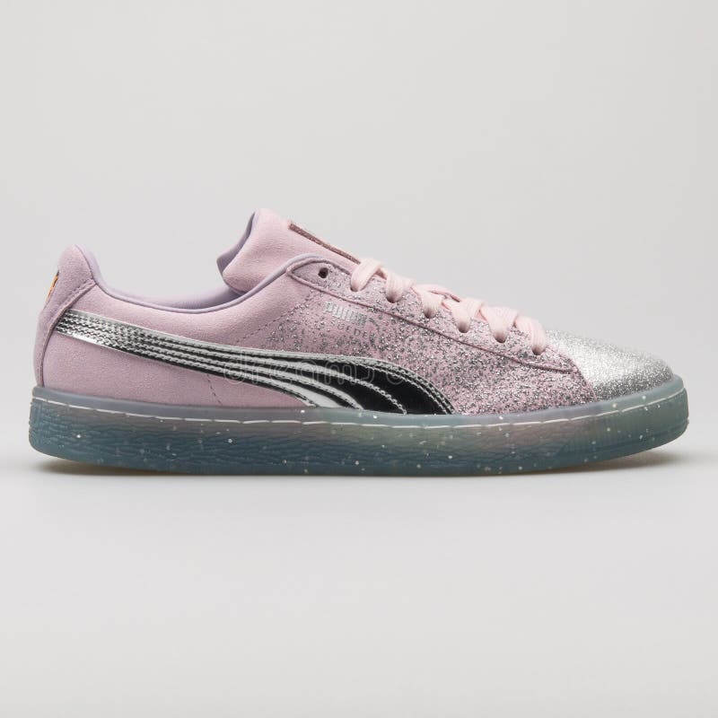 puma suede glitter