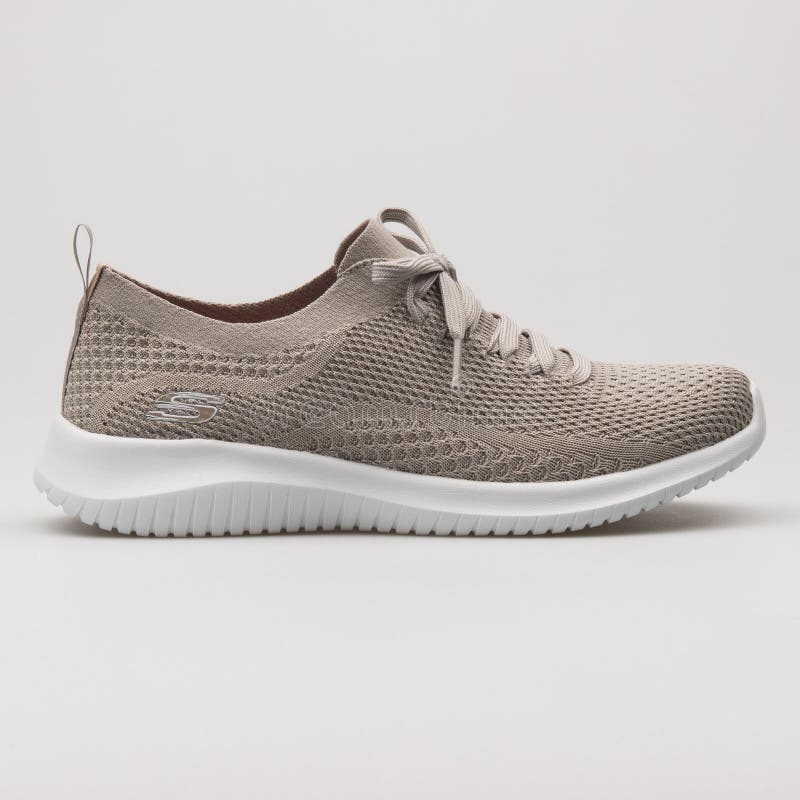 skechers beige ultra flex statements trainers