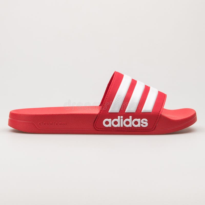 adidas adilette sandals red