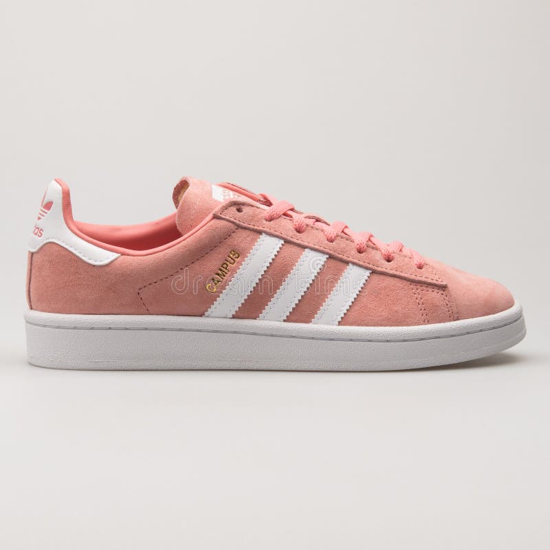 Adidas Campus Pink and White Sneaker Editorial Photography - Image of life,  side: 182603307