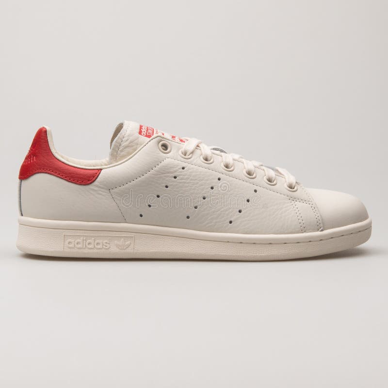 adidas stan smith red and white