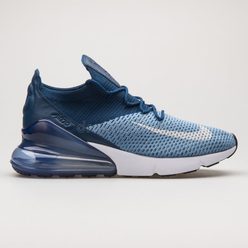 nike 270 flyknit blue