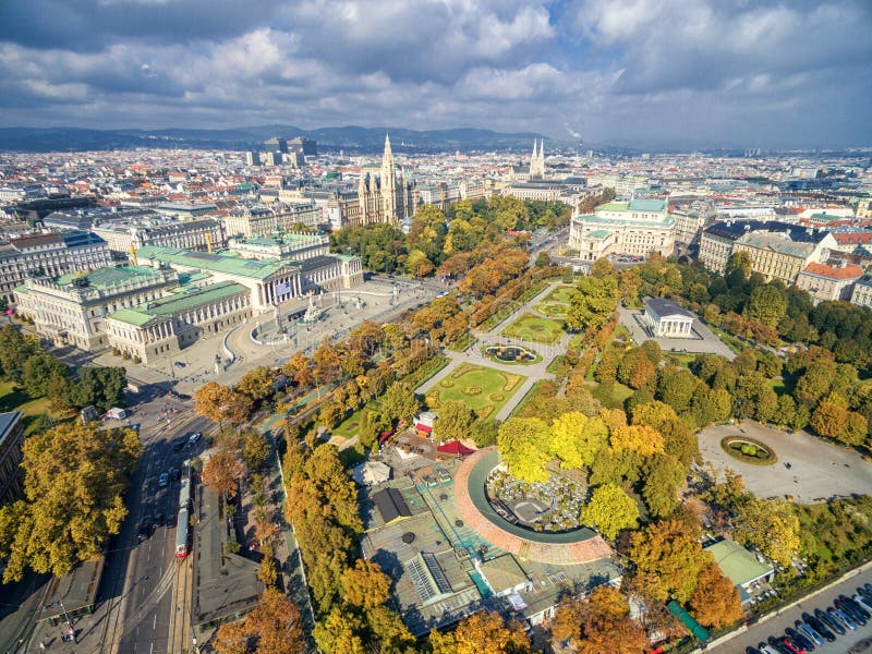 VIENNA, AUSTRIA - OCTOBER 07, 2016: Austrian Parliament Building