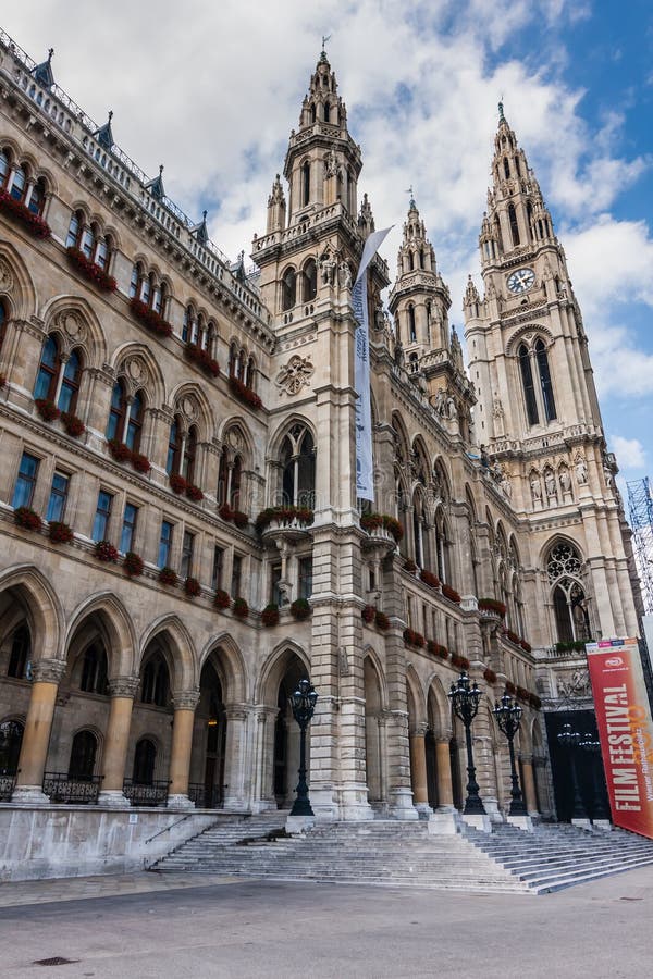 The New City Hall of Linz, Austria Editorial Photo - Image of buildings ...