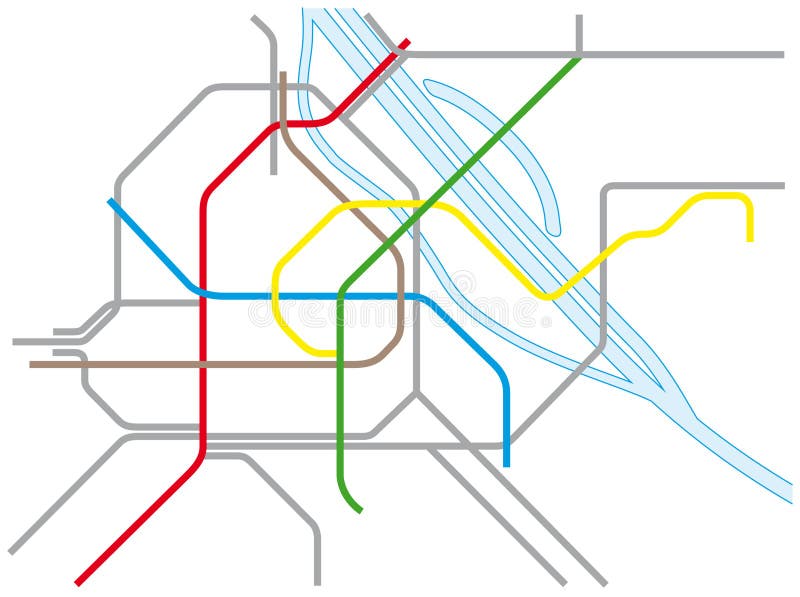 Vienna U-and S-Bahn Map