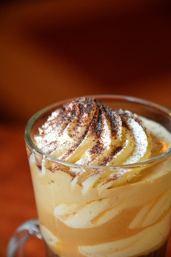Viennese Coffee with Whipped Cream Stock Image Image of vienna, drink
