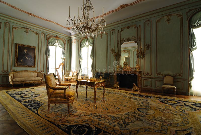 Viennese Room Interior royalty free stock images