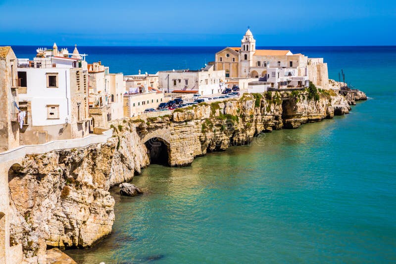 Vieste, Gargano Peninsula, Apulia Region, Italy Stock Photo - Image of ...