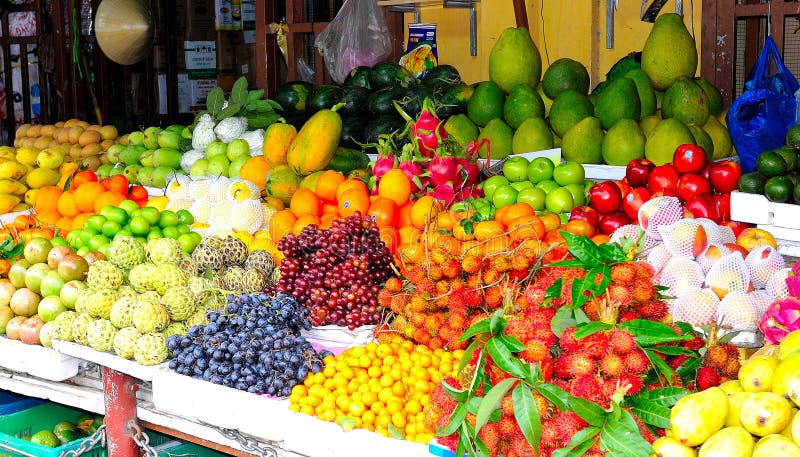 Vietnam,fruit market Hoi An