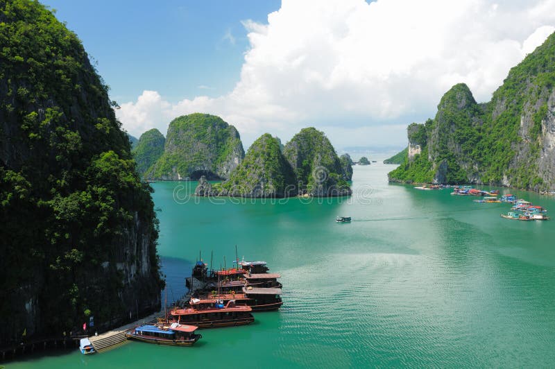 Vietnam - Halong Bay stock photo Vietnam - Halong Bay stock photo