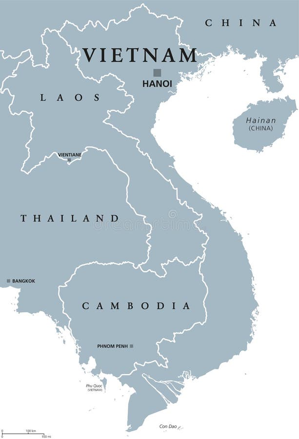 Vietnam Map  HD Political Map of Vietnam to Free Download