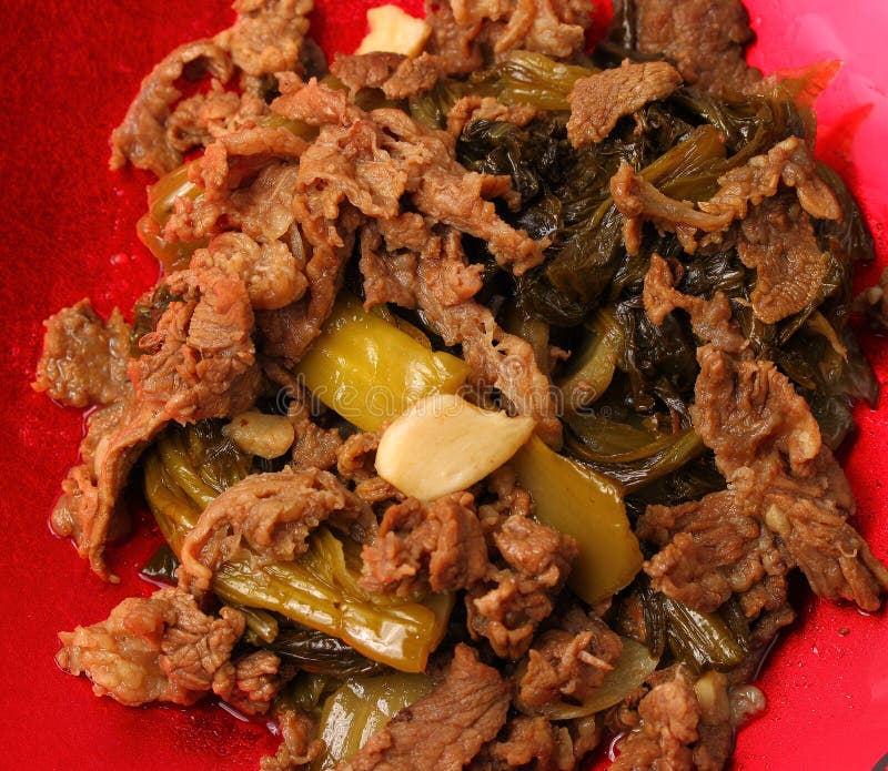 Vietnamese beef stir fry stock image. Image of asian - 53638691