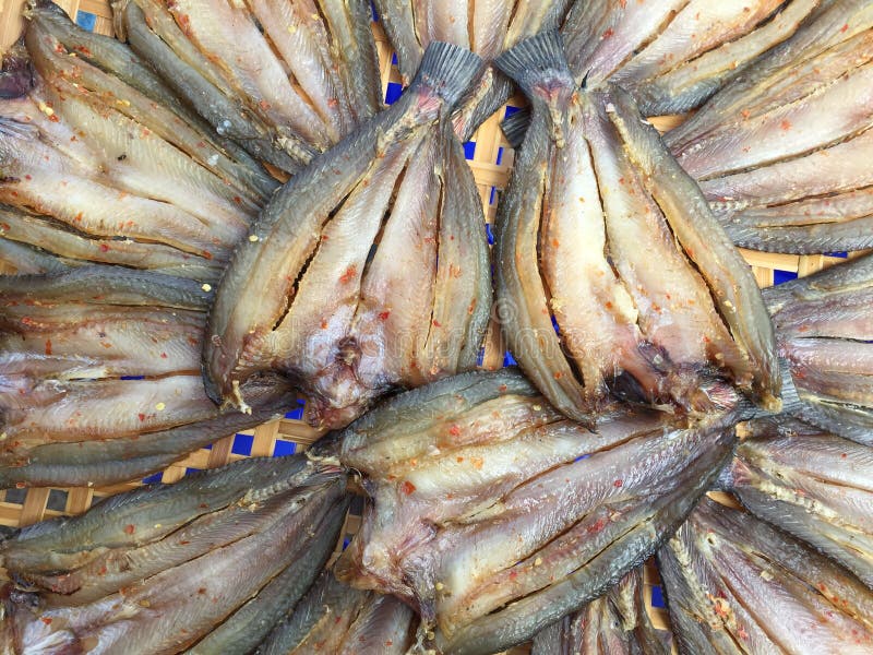 The Vietnamese Cuisine Seafood Dried Fish Stock Image Image of