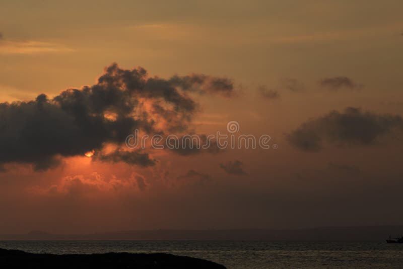 Vietnamese fishing boats in Mui Ne to the sea at sunset. Vietnamese fishing boats in Mui Ne to the sea at sunset