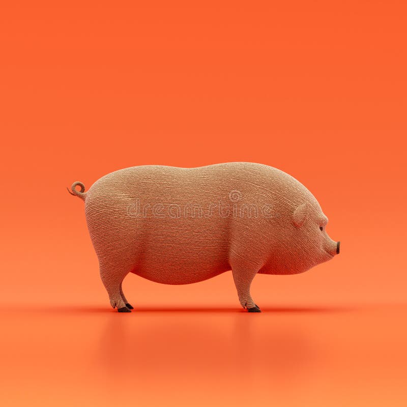 pig side profile