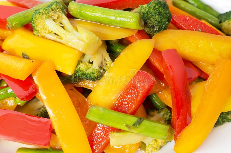 Vegetarian stir fry noodle stock photo Image of noodles 33819388