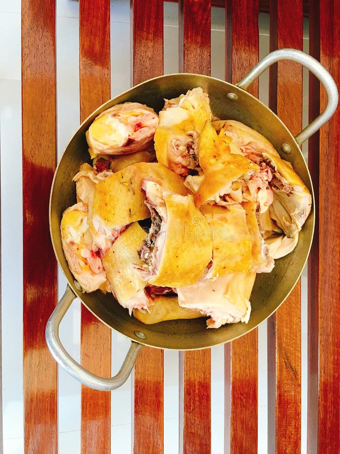 Vietnamese Traditional Meal with Fermented Cabbage, Boiled Pork and