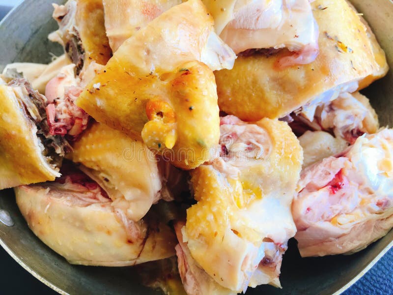 Vietnamese Traditional Meal with Fermented Cabbage, Boiled Pork and