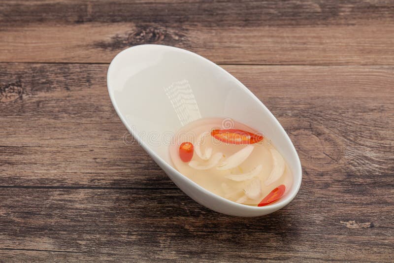 Vietnamese Vinegar Sauce with Chili Stock Photo Image of garlic, dish