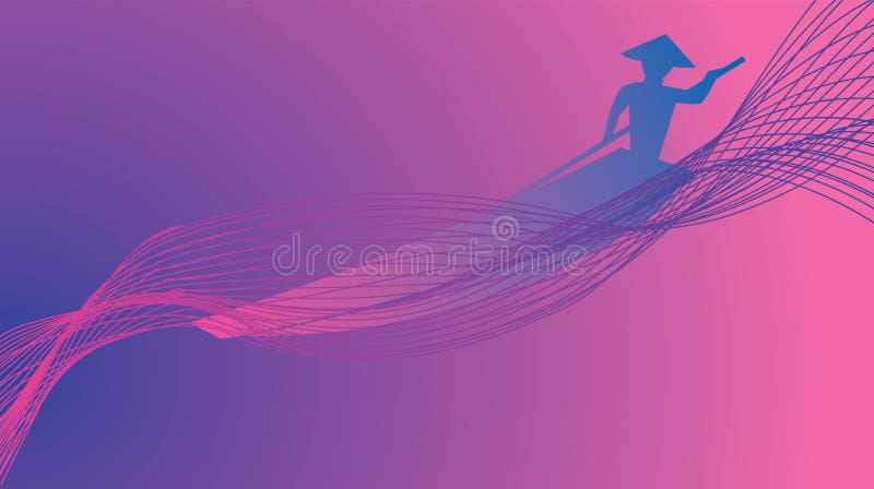 Vietnamesiskt manradfartyg stock illustrationer Vietnamesiskt manradfartyg stock illustrationer