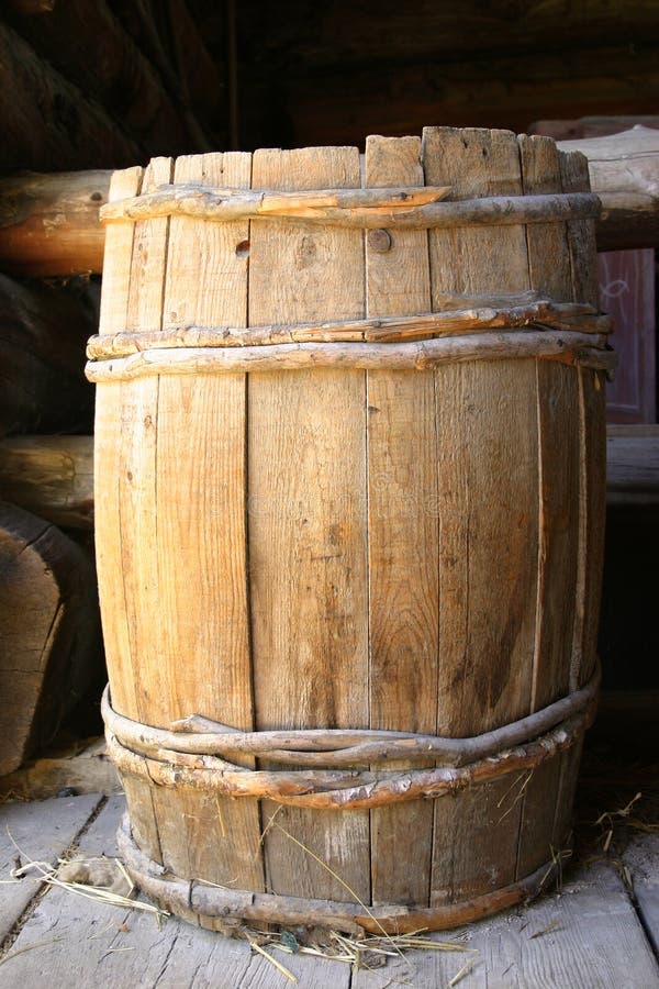Vieux baril image stock Vieux baril image stock