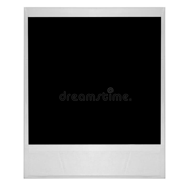 Vieux blanc polaroïd simple de haute résolution de film photos libres de droits Vieux blanc polaroïd simple de haute résolution de film photos libres de droits
