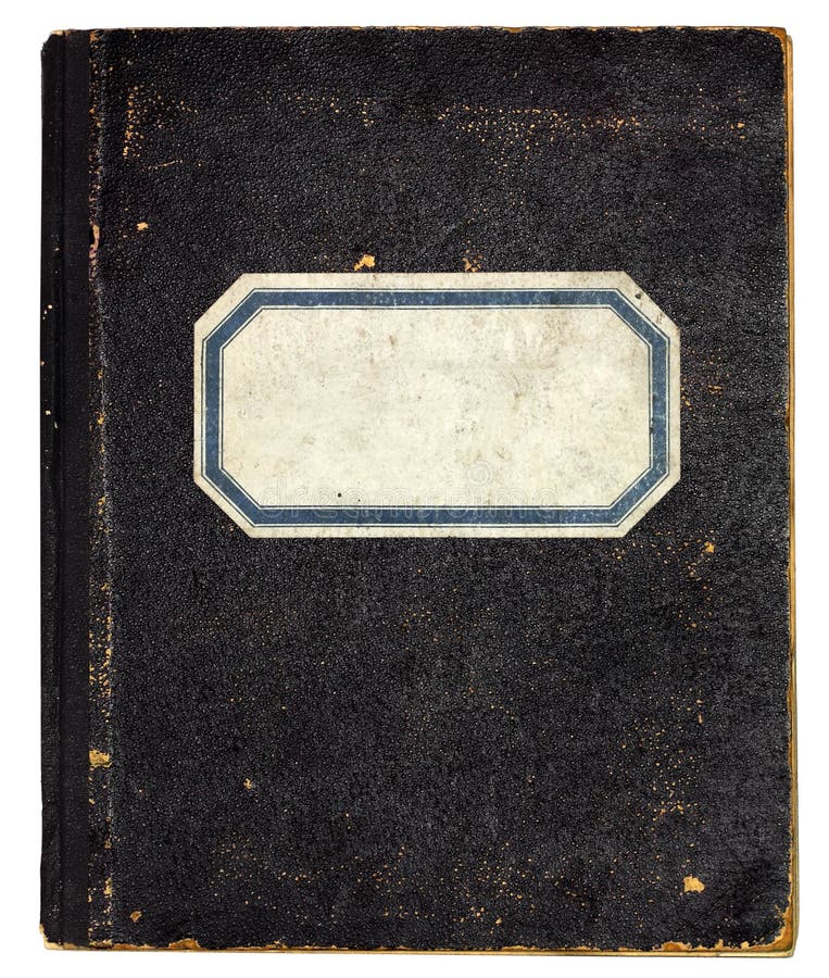Vieux cahier photo libre de droits Vieux cahier photo libre de droits
