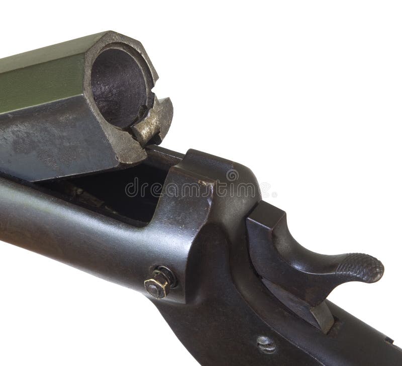 vieux fusil de chasse de culasse photo stock vieux fusil de chasse de culasse photo stock