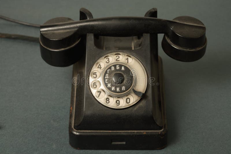 Vieux téléphone russe