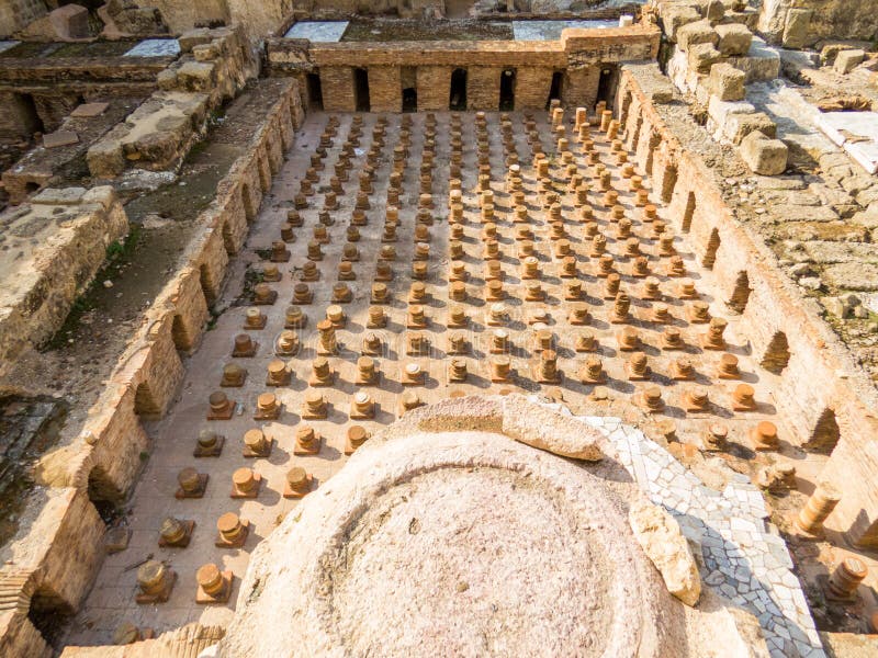 Roman Baths in Beirut, Lebanon Stock Image Image of blue, deep 139186911
