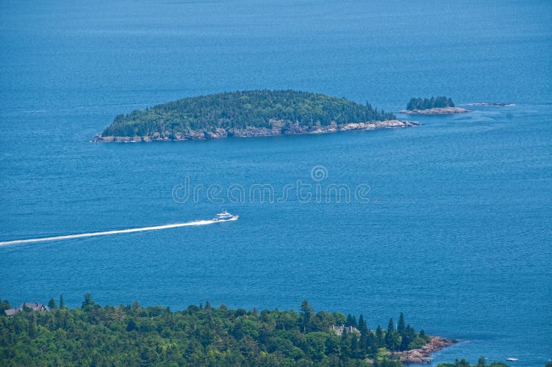 View of the Atlantic Ocean stock photos