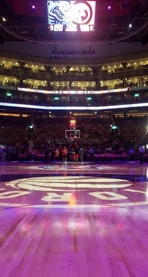 View at Basketball Court in Scotiabank Arena Editorial Image - Image of  boston, indoor: 163833245