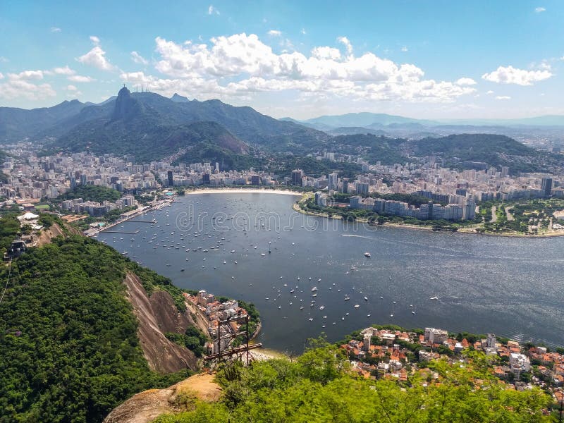 Beaches mountains and city of Rio de Janeiro in Brazil stock photography Beaches mountains and city of Rio de Janeiro in Brazil stock photography