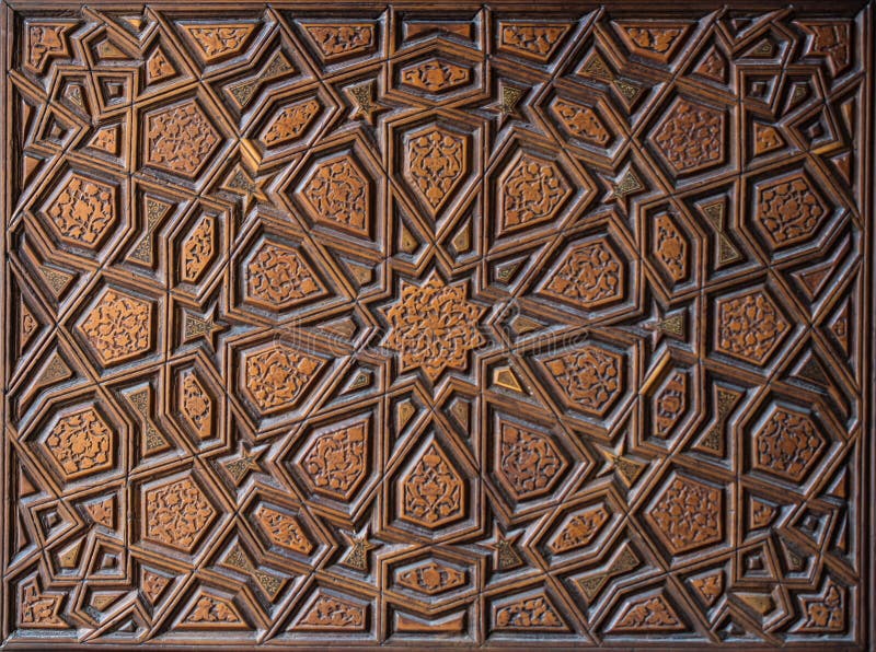 View of a beautifully carved wood with an interesting design and architecture